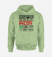 Thumbnail for Student Pilot Label Designed Hoodies