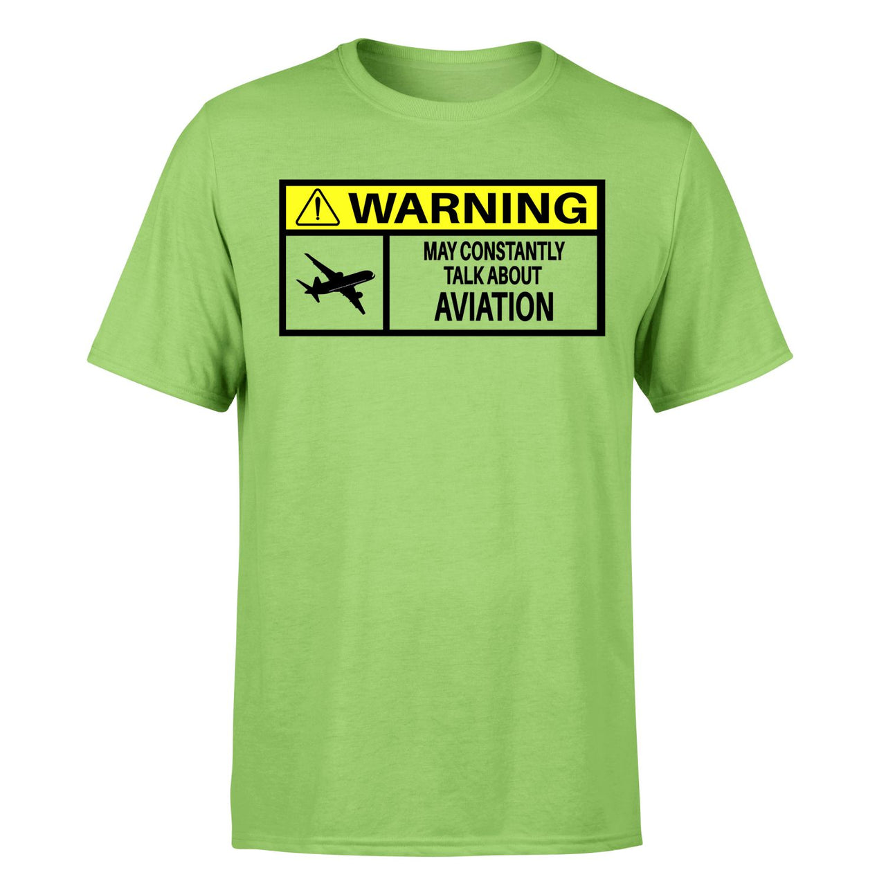 Warning May Constantly Talk About Aviation Designed T-Shirts