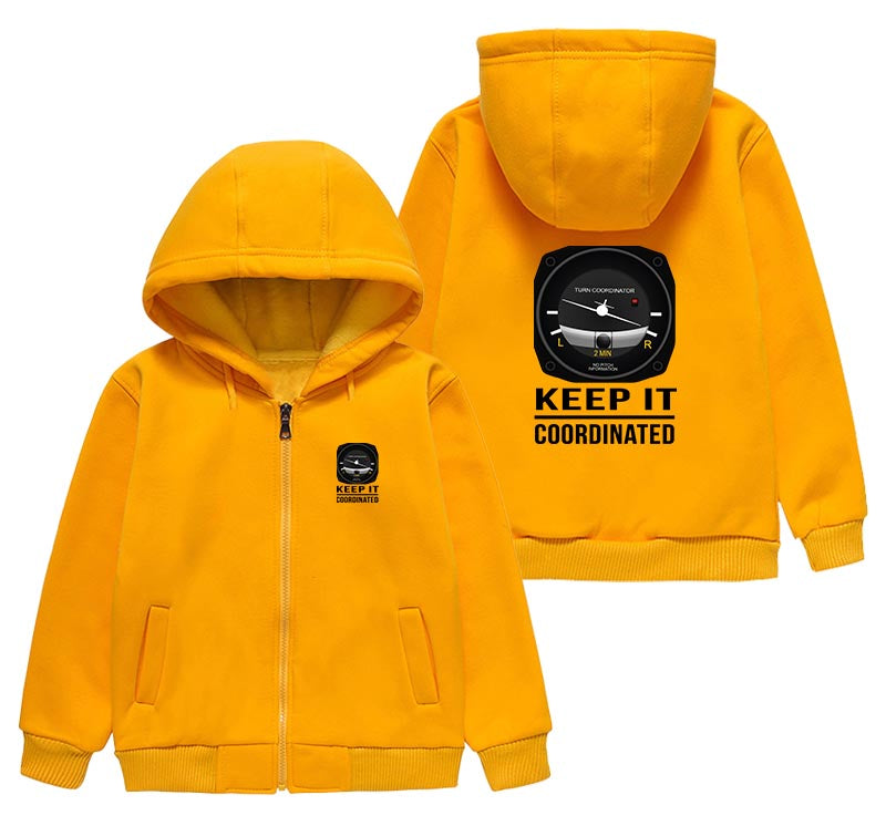 Keep It Coordinated Designed "CHILDREN" Zipped Hoodies
