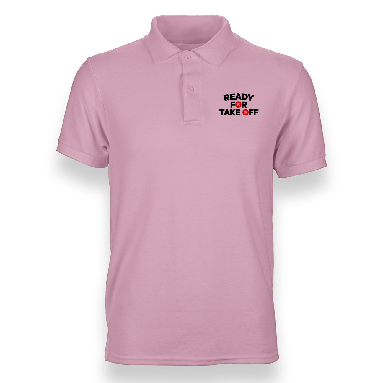 Ready For Takeoff Designed "WOMEN" Polo T-Shirts
