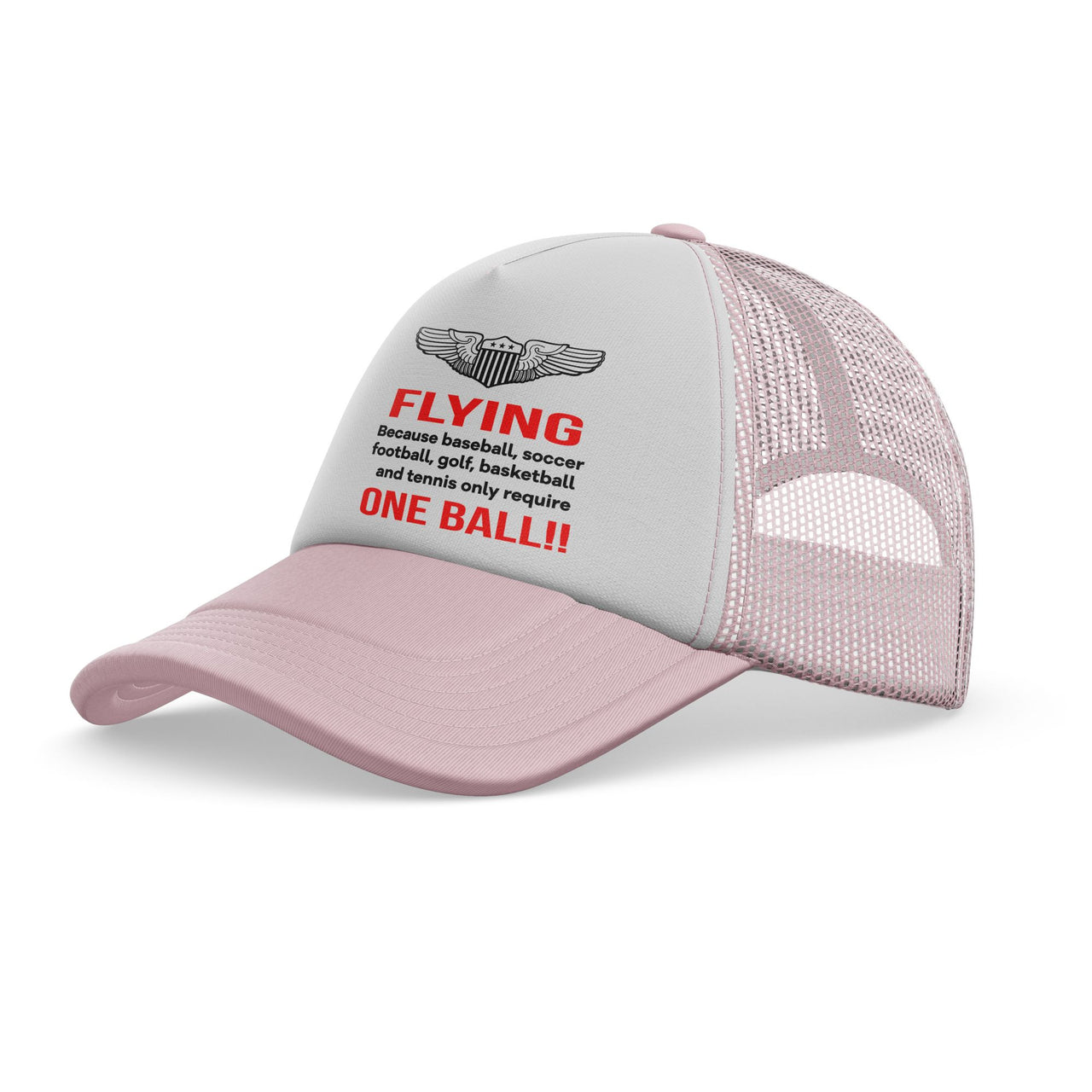 Flying One Ball Designed Trucker Caps & Hats