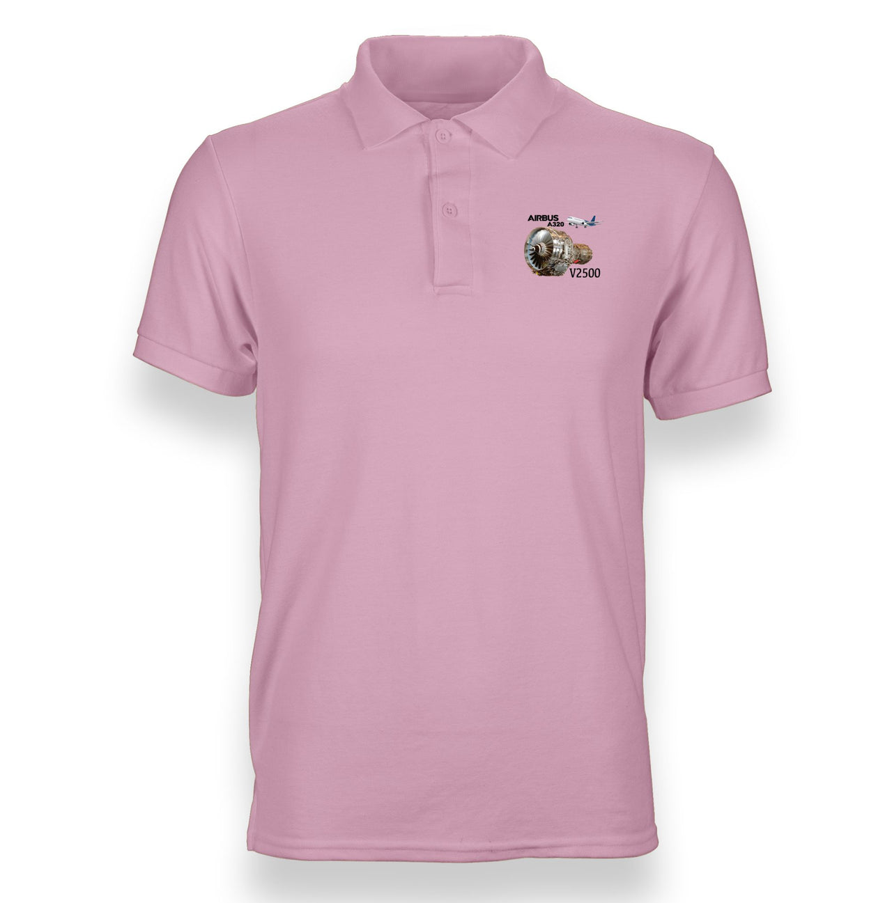 Airbus A320 & V2500 Engine Designed "WOMEN" Polo T-Shirts