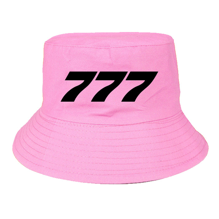 777 Flat Text Designed Summer & Stylish Hats