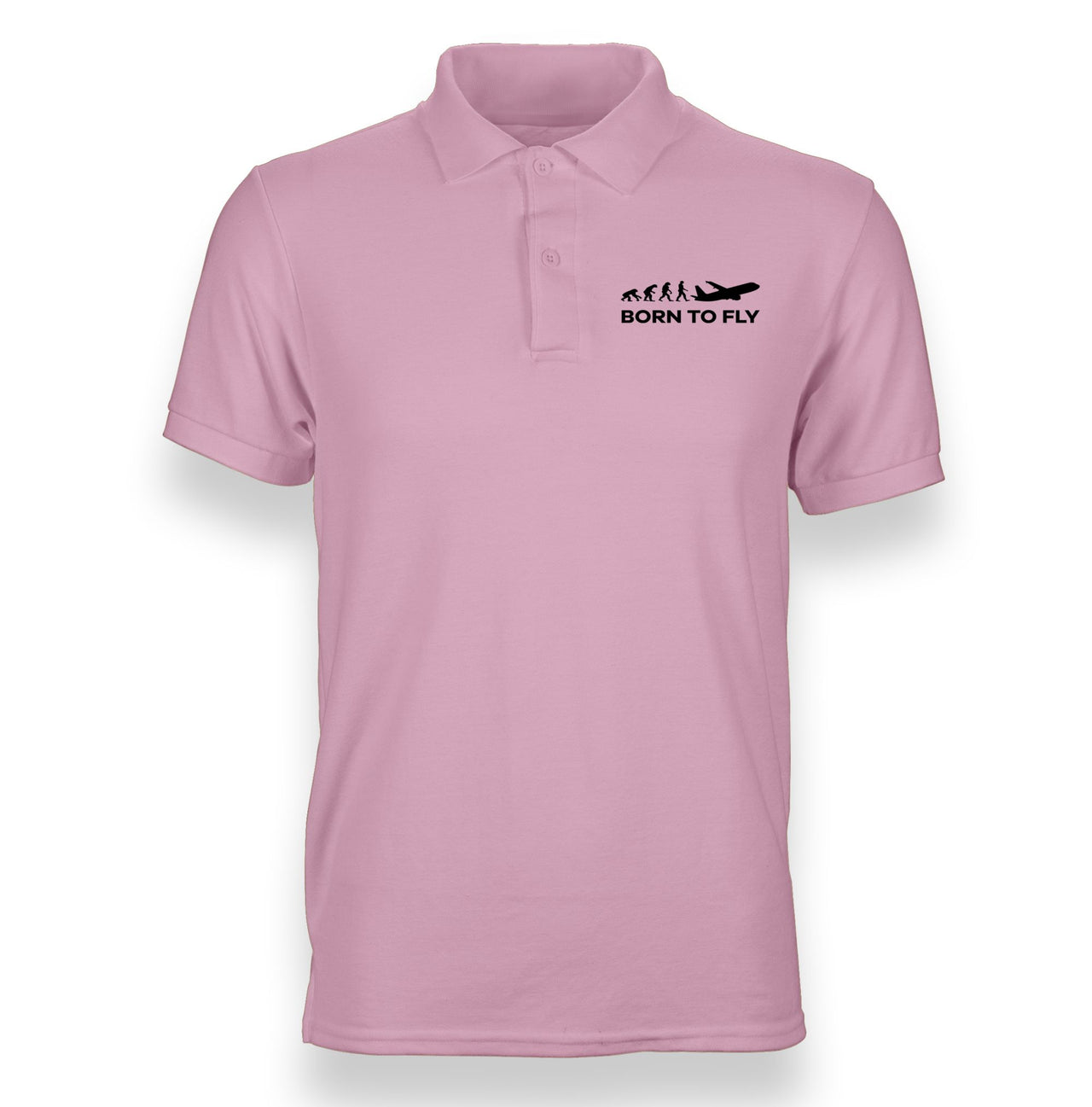 Born To Fly Designed "WOMEN" Polo T-Shirts