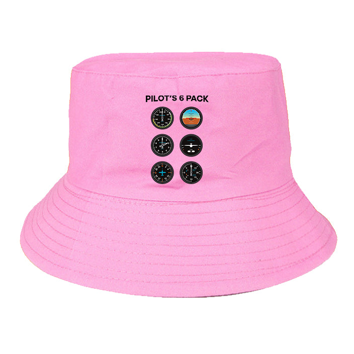 Pilot's 6 Pack Designed Summer & Stylish Hats