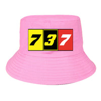 Thumbnail for Flat Colourful 737 Designed Summer & Stylish Hats