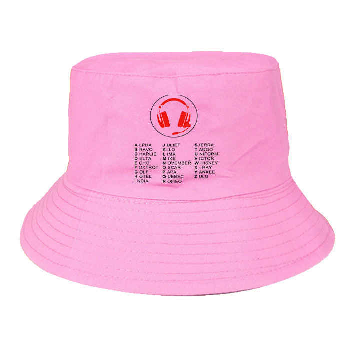 Aviation Alphabet 3 Designed Summer & Stylish Hats