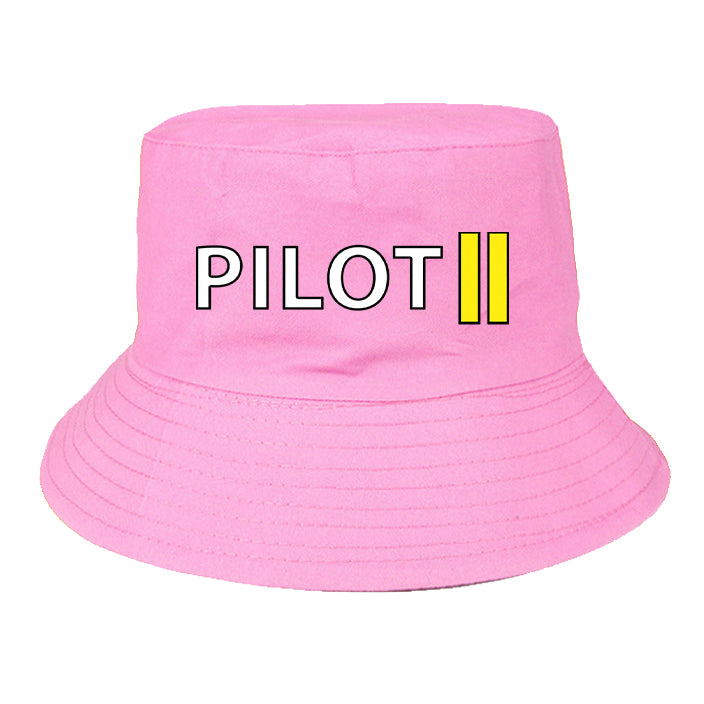 Pilot & Stripes (2 Lines) Designed Summer & Stylish Hats