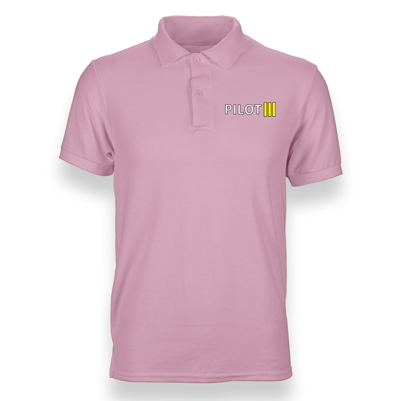 Pilot & Stripes (3 Lines) Designed "WOMEN" Polo T-Shirts