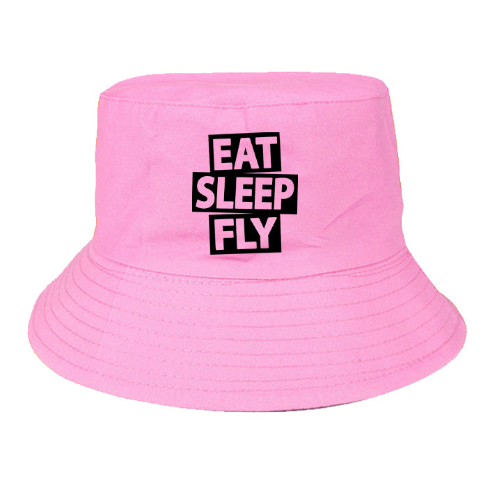 Eat Sleep Fly Designed Summer & Stylish Hats