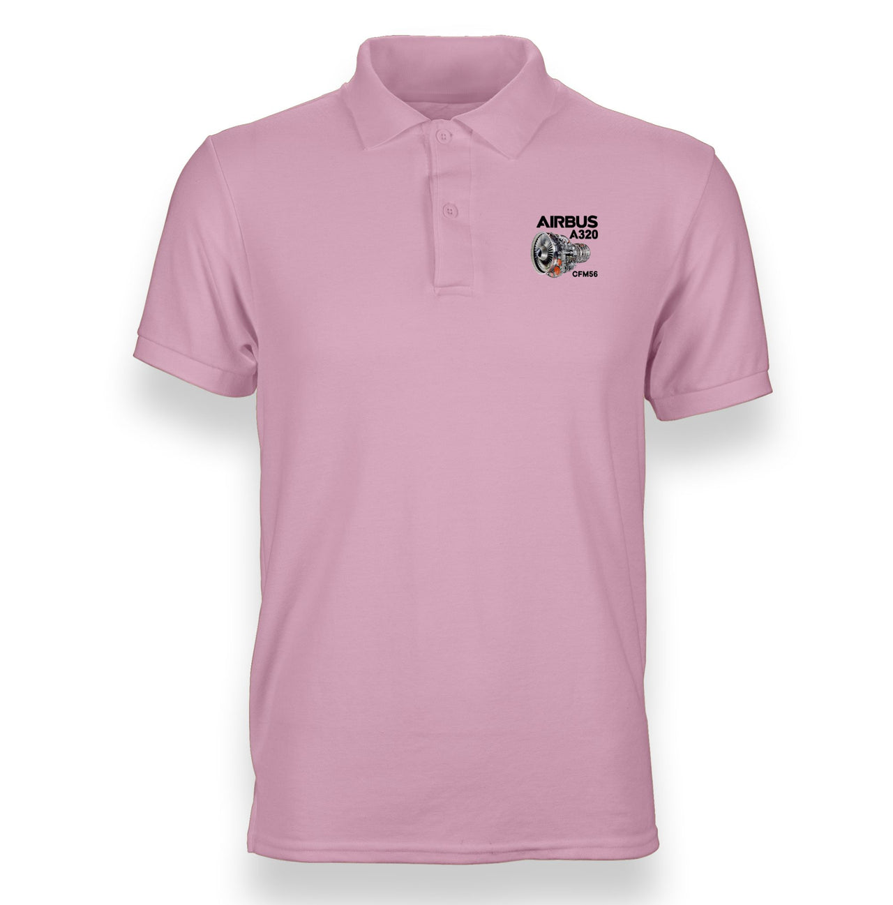 Airbus A320 & CFM56 Engine Designed "WOMEN" Polo T-Shirts