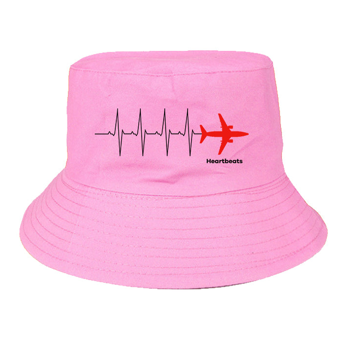Aviation Heartbeats Designed Summer & Stylish Hats