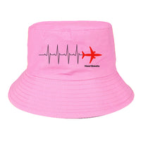 Thumbnail for Aviation Heartbeats Designed Summer & Stylish Hats