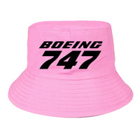 Thumbnail for Boeing 747 & Text Designed Summer & Stylish Hats