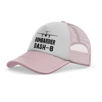 Thumbnail for Bombardier Dash-8 & Plane Designed Trucker Caps & Hats