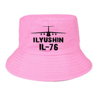 Thumbnail for ILyushin IL-76 & Plane Designed Summer & Stylish Hats
