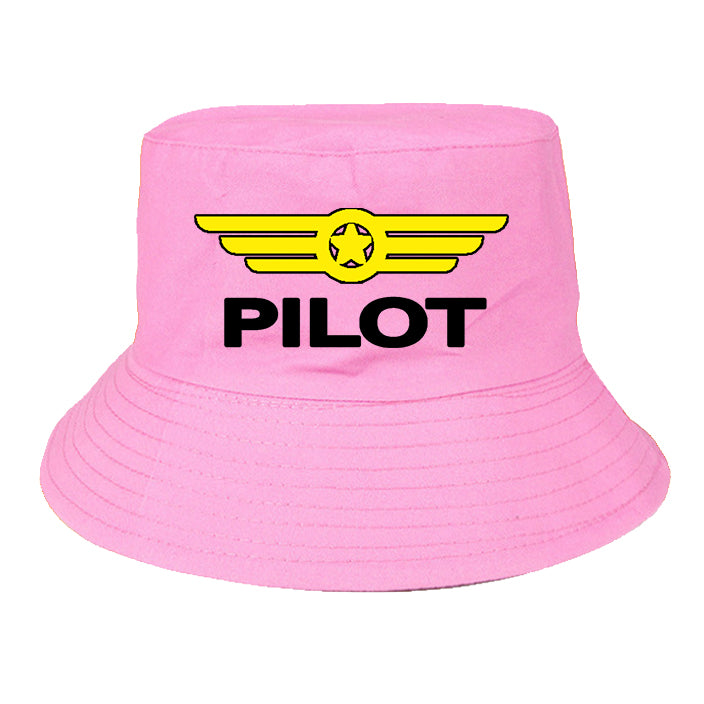 Pilot & Badge Designed Summer & Stylish Hats