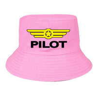 Thumbnail for Pilot & Badge Designed Summer & Stylish Hats