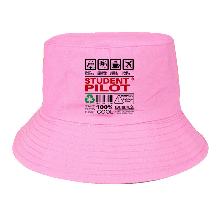 Student Pilot Label Designed Summer & Stylish Hats