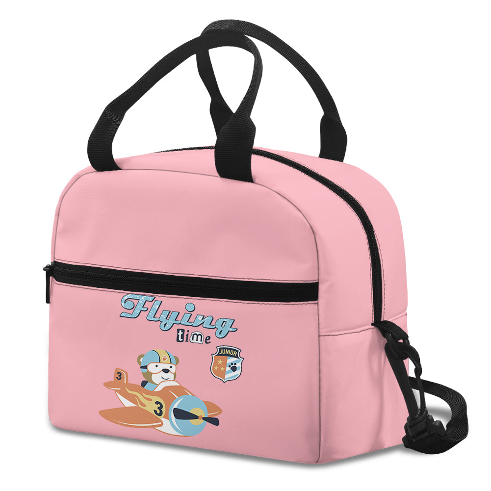 Flying Time & Junior Pilot Designed Lunch Bags