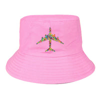 Thumbnail for Colourful Airplane Designed Summer & Stylish Hats