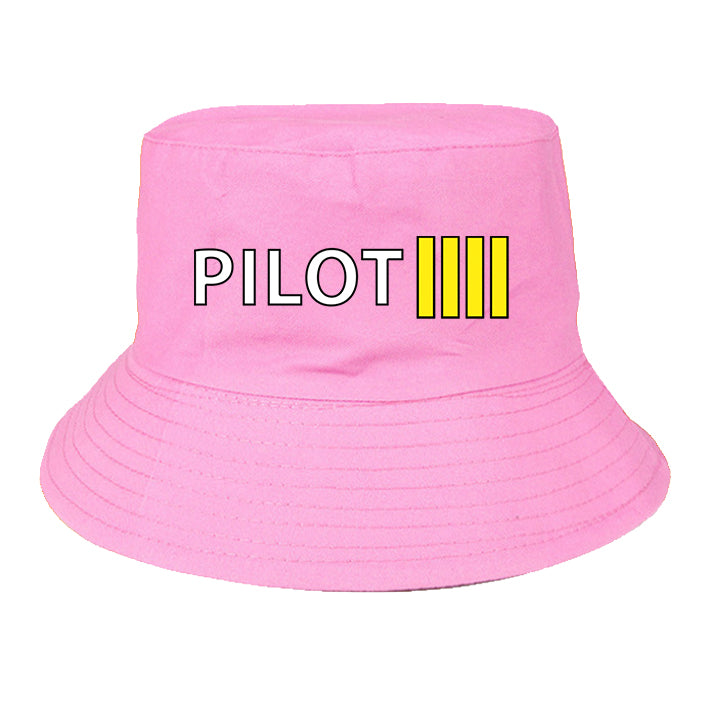 Pilot & Stripes (4 Lines) Designed Summer & Stylish Hats