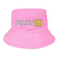 Thumbnail for Pilot & Stripes (4 Lines) Designed Summer & Stylish Hats