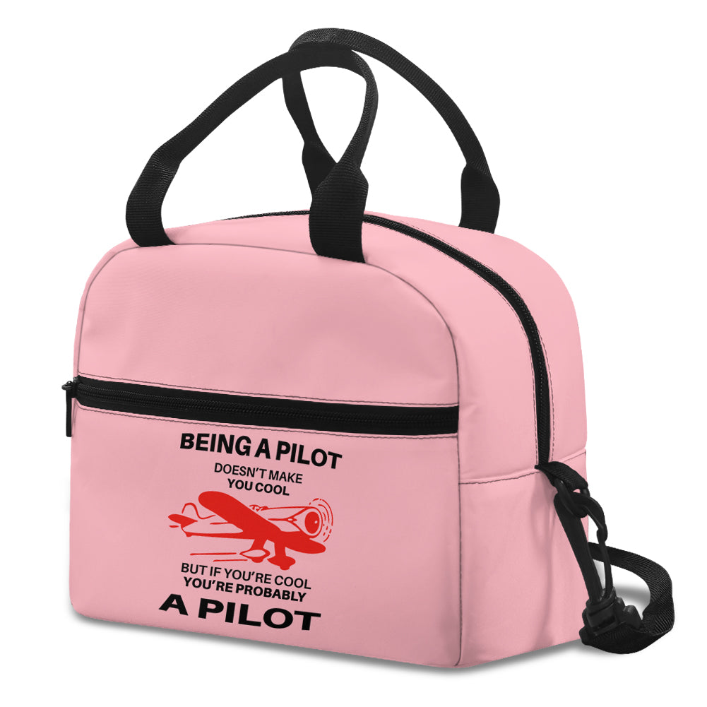 If You're Cool You're Probably a Pilot Designed Lunch Bags