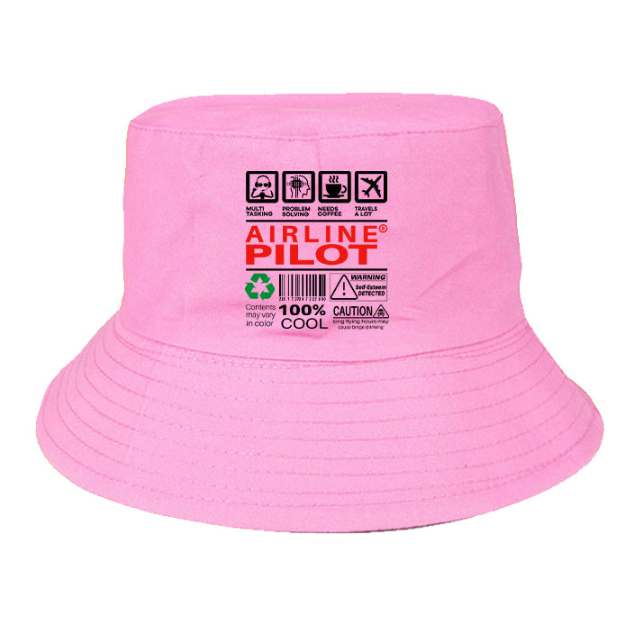 Airline Pilot Label Designed Summer & Stylish Hats