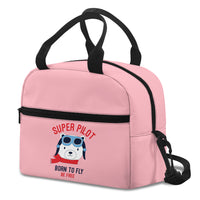 Thumbnail for Super Pilot - Born To Fly Designed Lunch Bags