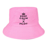 Thumbnail for Keep Calm I'm a Pilot Designed Summer & Stylish Hats