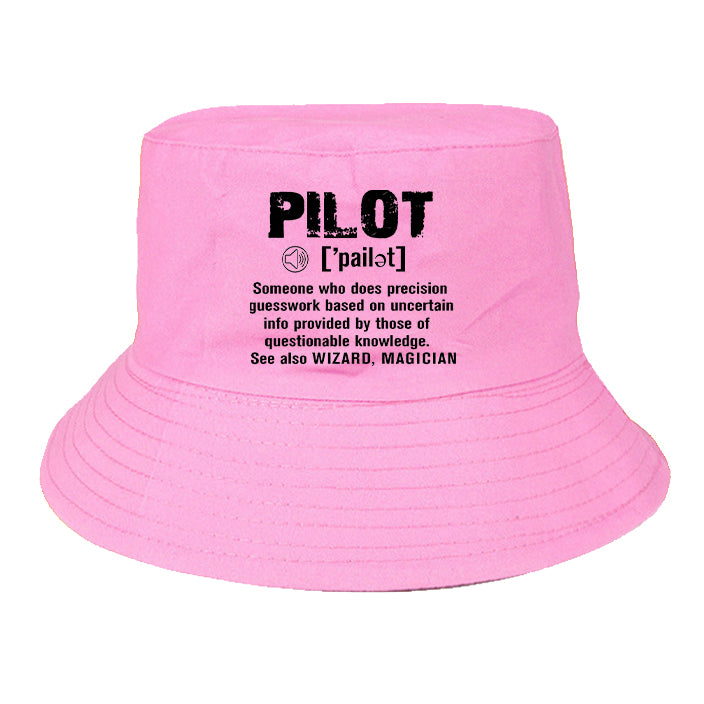 Pilot [Noun] Designed Summer & Stylish Hats