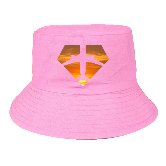 Supermen of The Skies (Sunset) Designed Summer & Stylish Hats