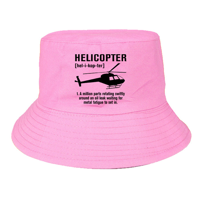 Helicopter [Noun] Designed Summer & Stylish Hats