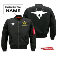 Thumbnail for Fighter Jet 35 Silhouette Designed Pilot Jackets (Customizable)