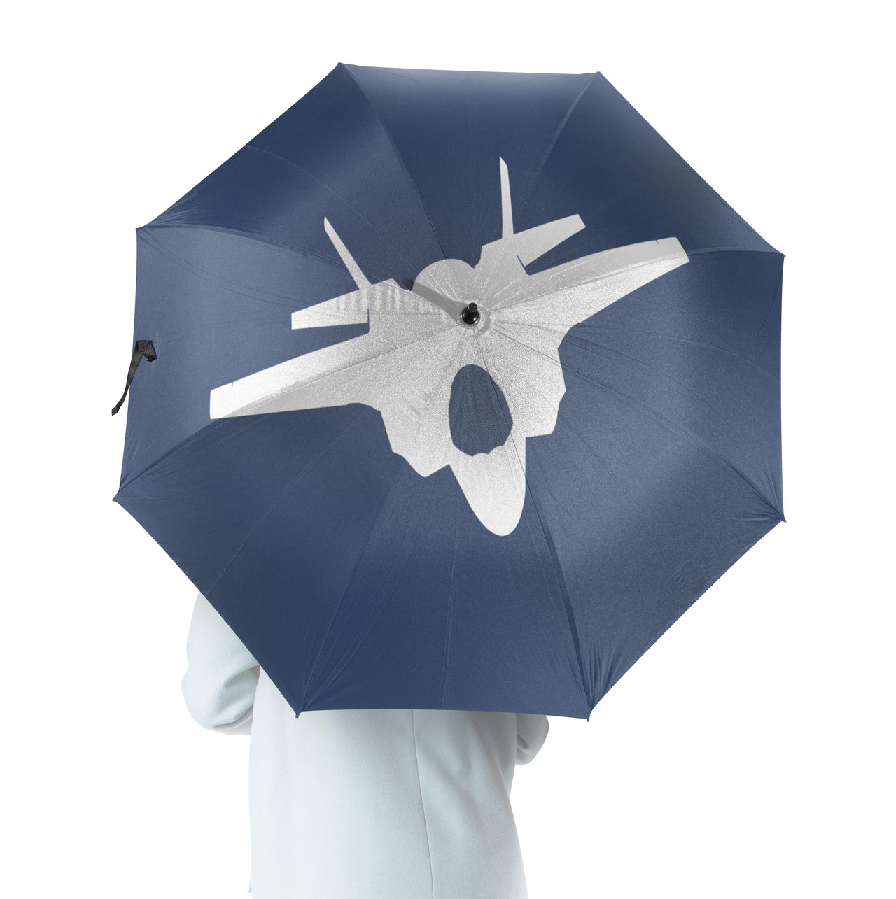 Fighter Jet 35 Silhouette Designed Umbrella