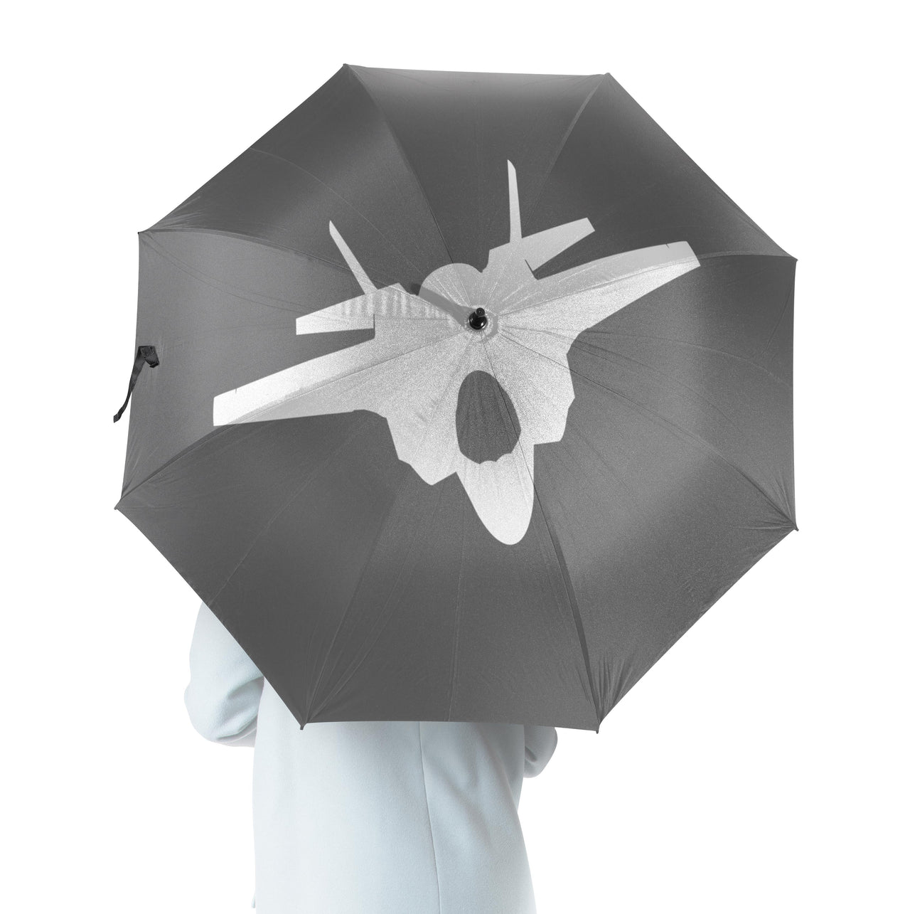 Fighter Jet 35 Silhouette Designed Umbrella