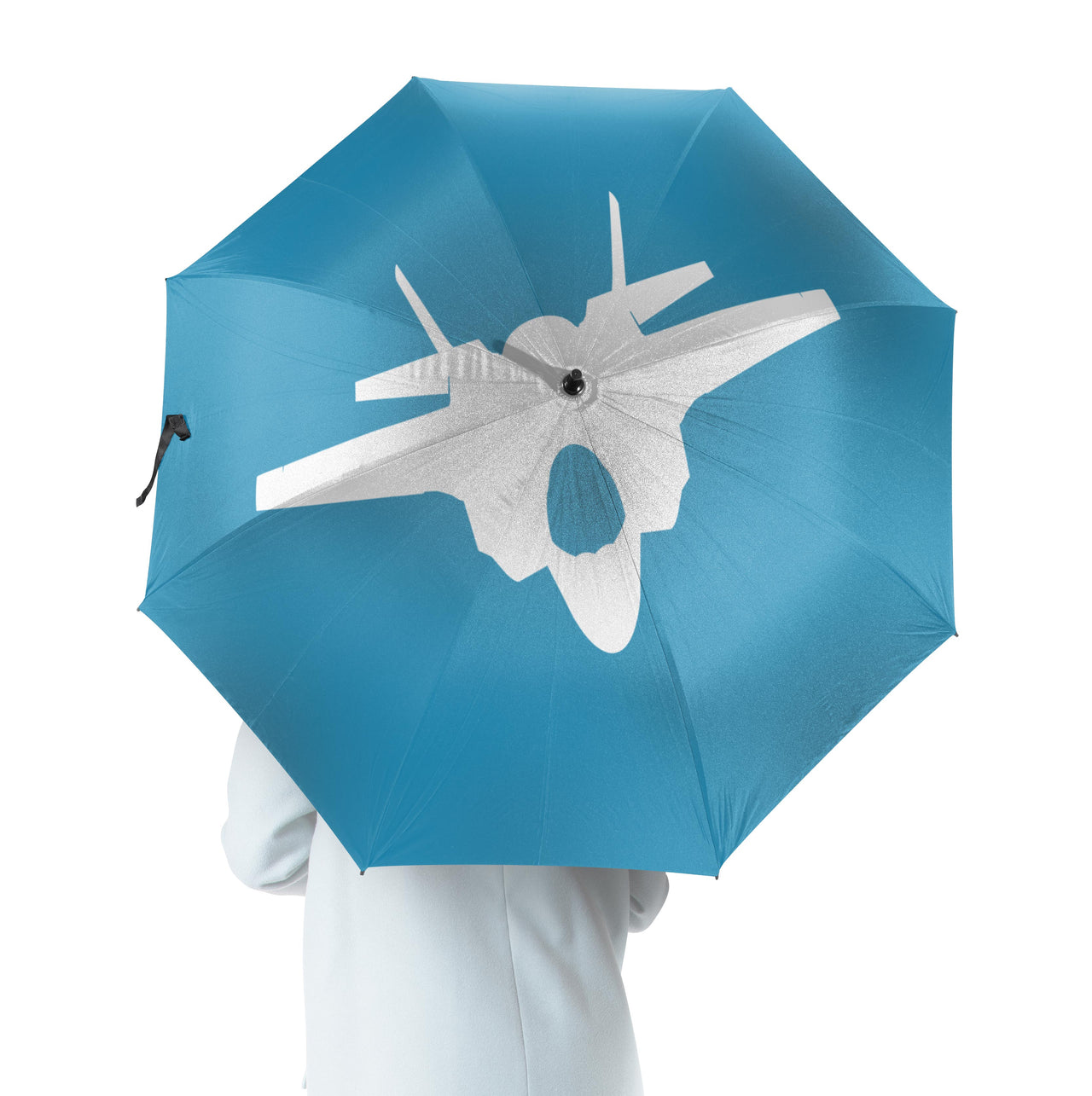 Fighter Jet 35 Silhouette Designed Umbrella