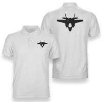 Thumbnail for Lockheed Martin F-35 Lightning II Silhouette Designed Double Side Polo T-Shirts