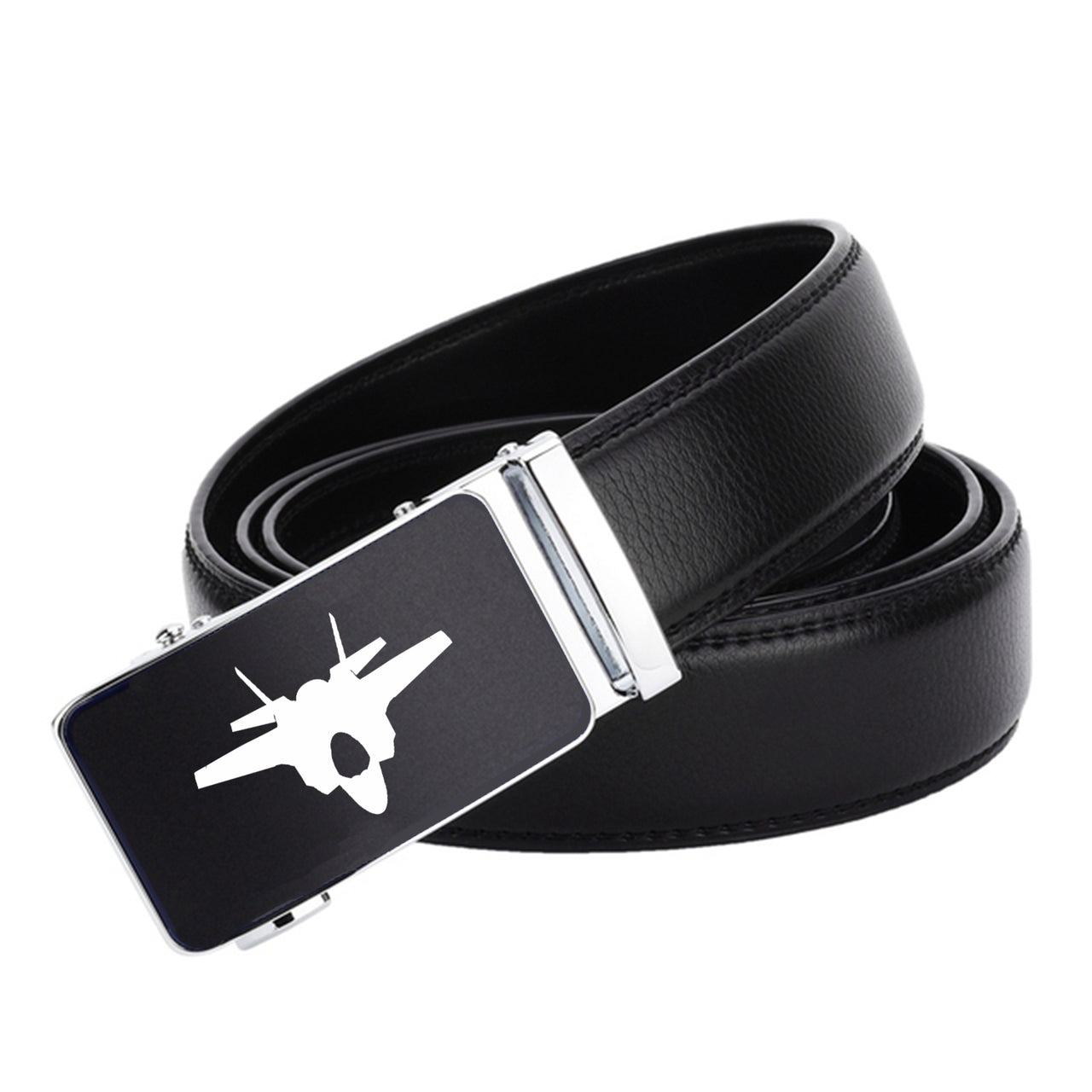 Fighter Jet 35 Silhouette Designed Aviator Belts