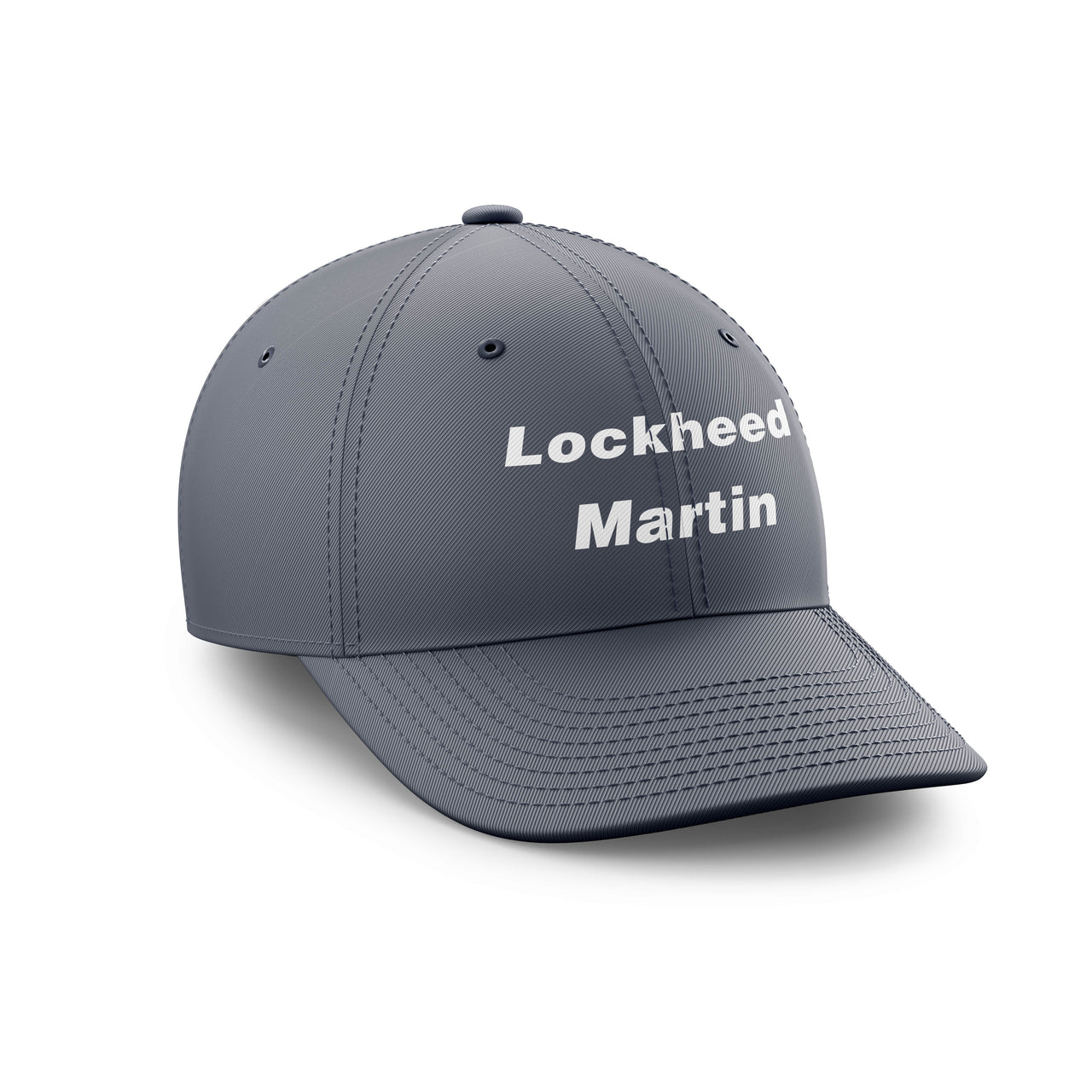 Lockheed Martin & Text Designed Embroidered Hats