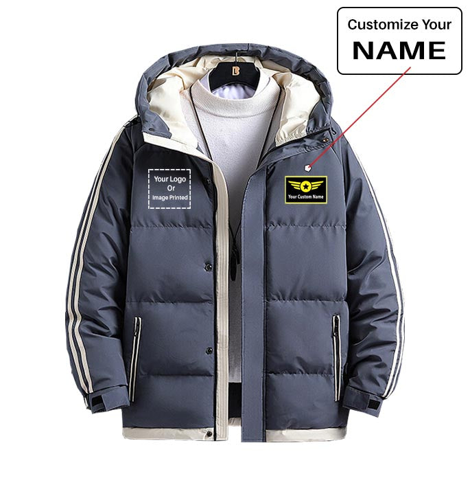 Custom Name & LOGO Designed Thick Fashion Jackets