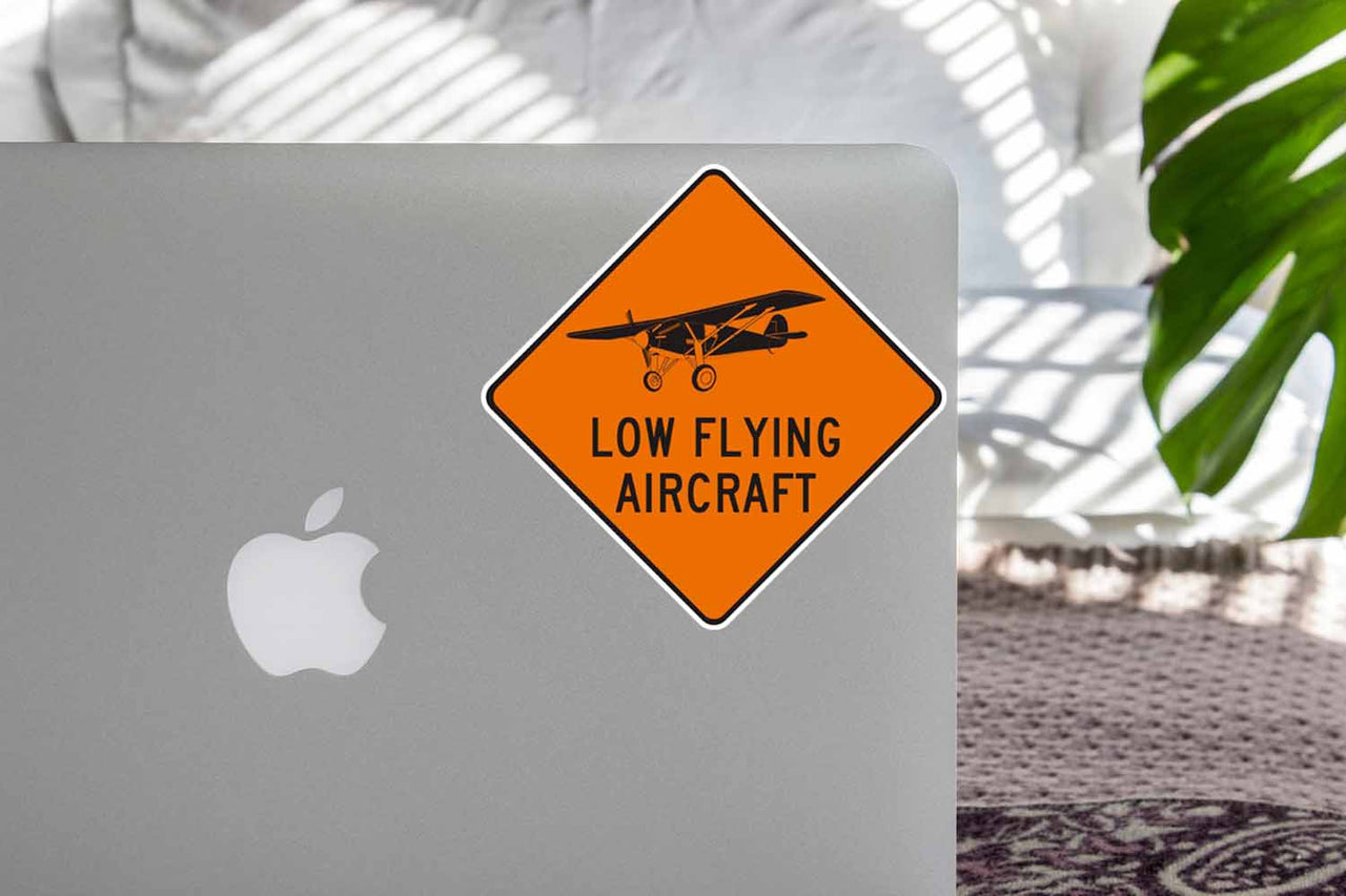 Low Flying Aircraft Designed Stickers