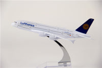 Thumbnail for Lufthansa Airbus A380 Airplane Model (16CM)