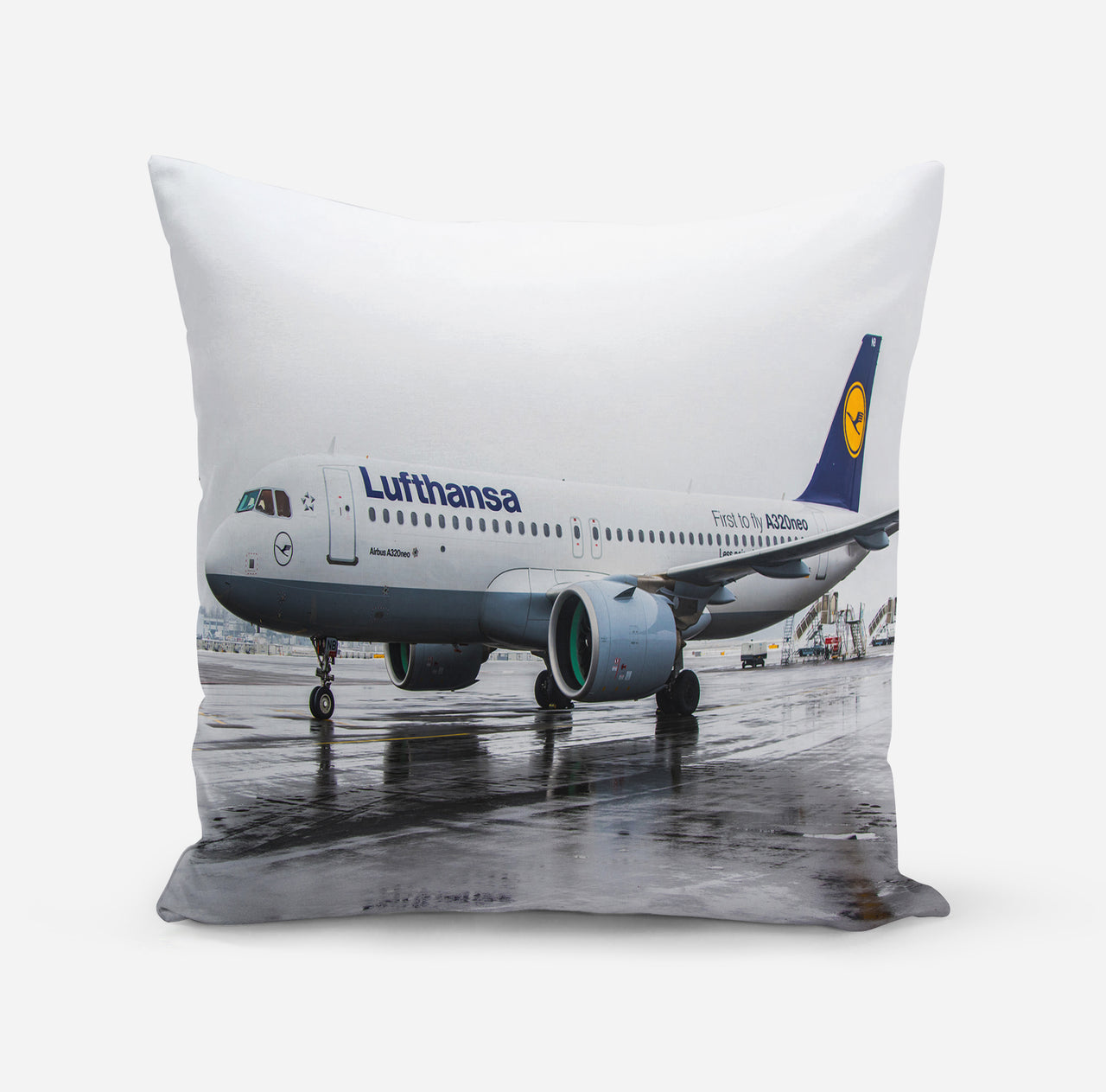 Lufthansa's A320 Neo Designed Pillows