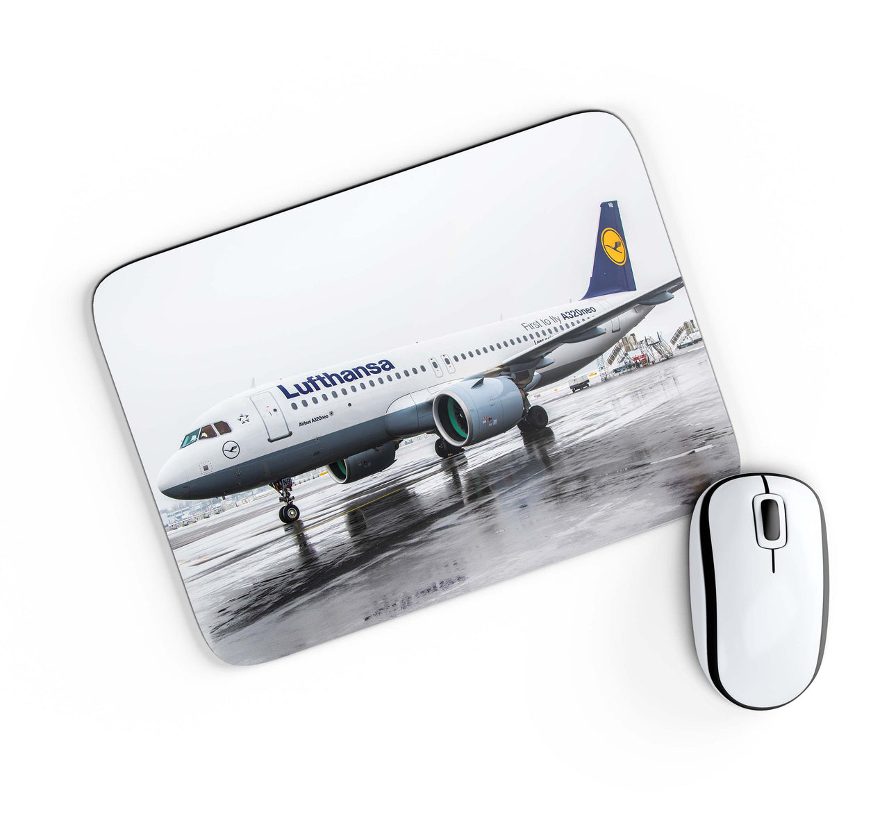 Lufthansa's A320 Neo Designed Mouse Pads