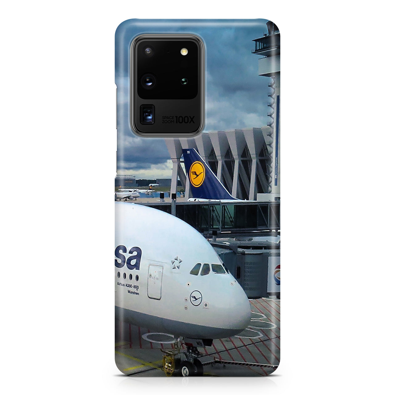 Lufthansa's A380 At the Gate Samsung S & Note Cases