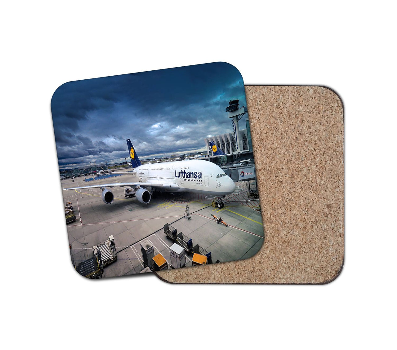 Lufthansa's A380 At the Gate Designed Coasters
