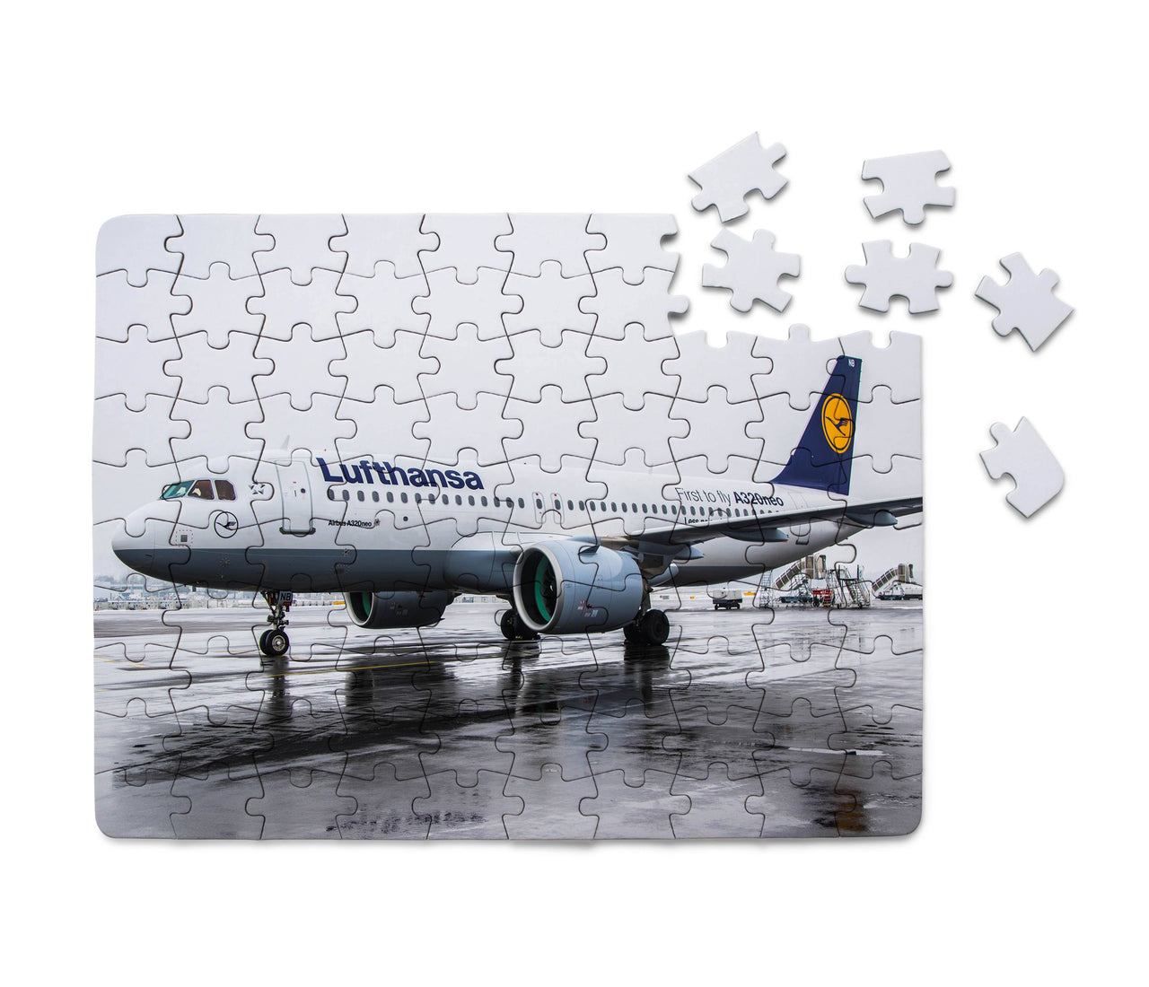 Lufthansa's A320 Neo Printed Puzzles Aviation Shop 