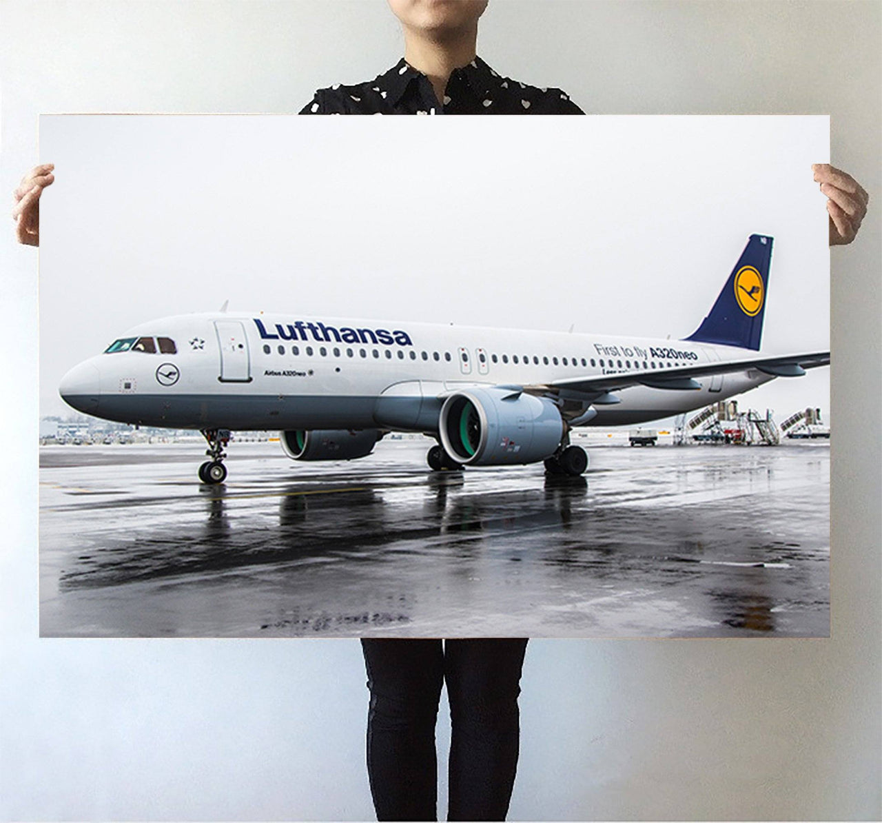 Lufthansa's A320 Neo Printed Posters Aviation Shop 
